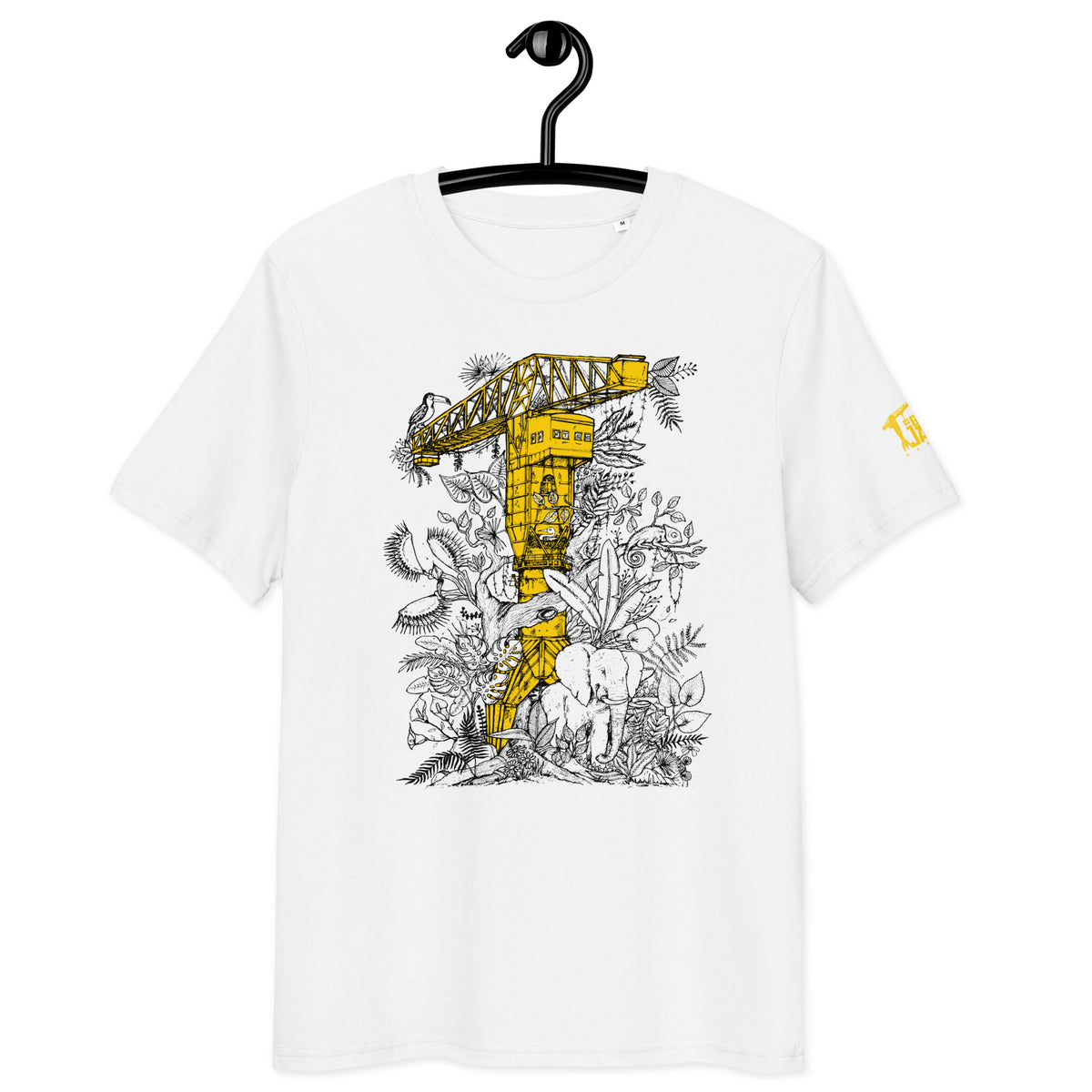 T-shirt Jungle Nantes, La Grue Jaune