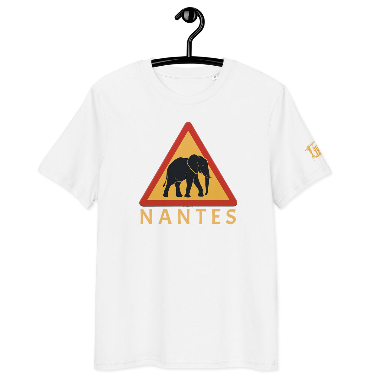T-shirt Attention Éléphant Nantes, La Grue Jaune