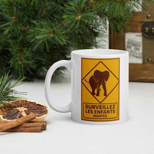 Mug Surveillez les enfants, Nantes