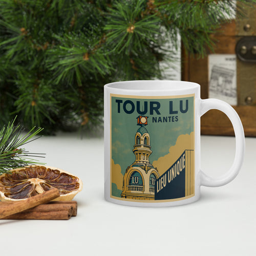 Mug rétro Tour LU, Nantes