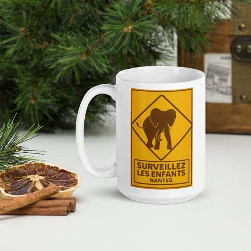 Mug Surveillez les enfants, Nantes