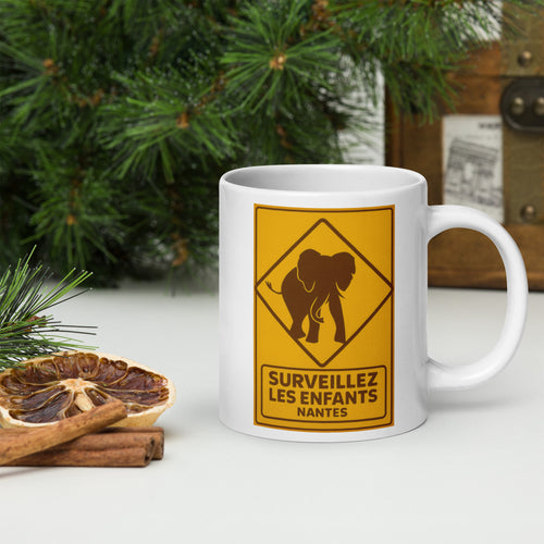 Mug Surveillez les enfants, Nantes