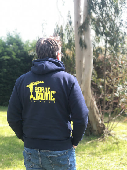 Sweat-shirt Capuche Original - La Grue Jaune