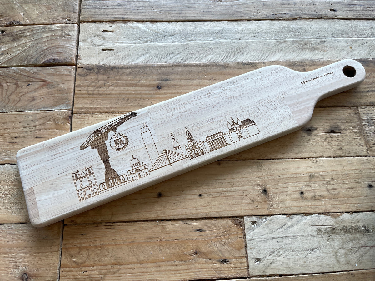 Planche apéritive en bois Nantes – longue