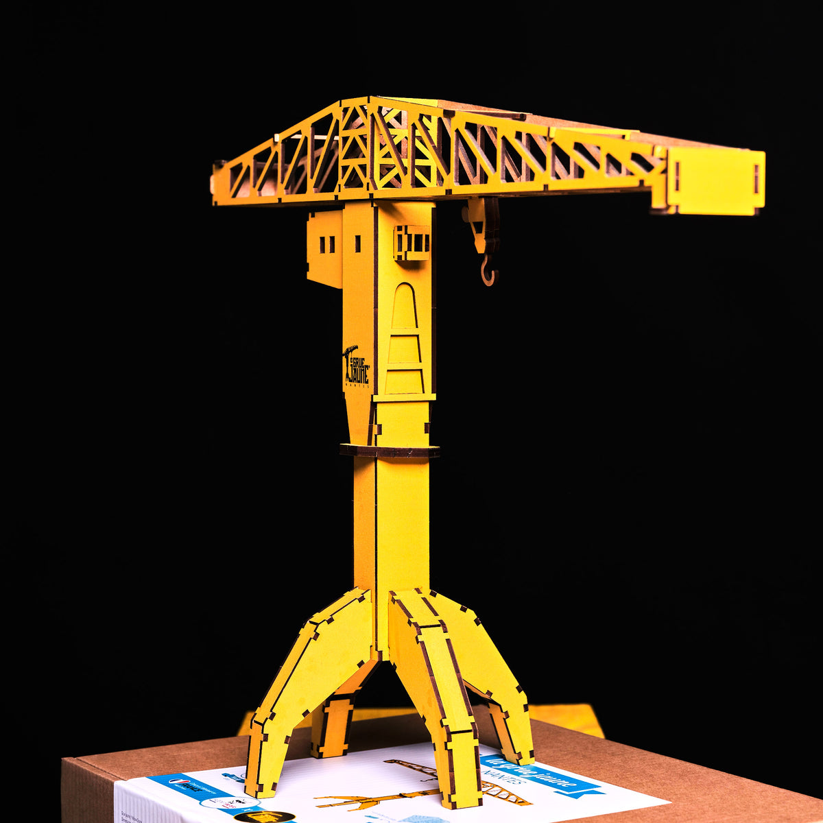 Coffret Le Trio des grues en bois