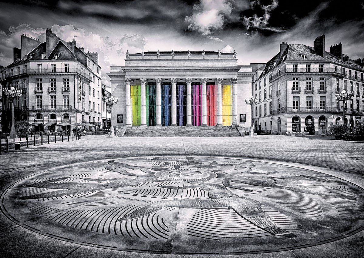 Carte postale A5 Place Graslin Nantes