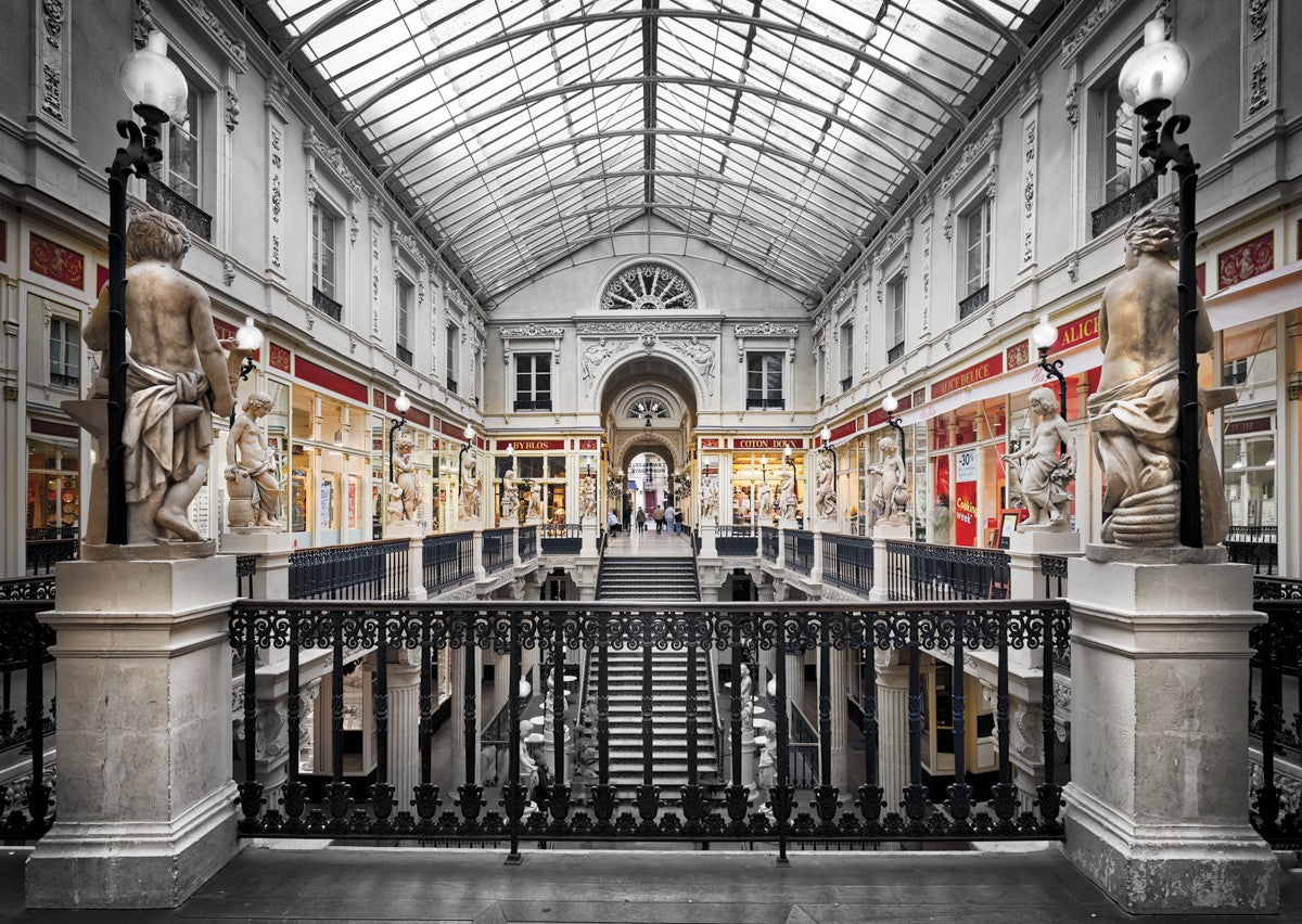 Carte postale A5 Passage Pommeraye Nantes