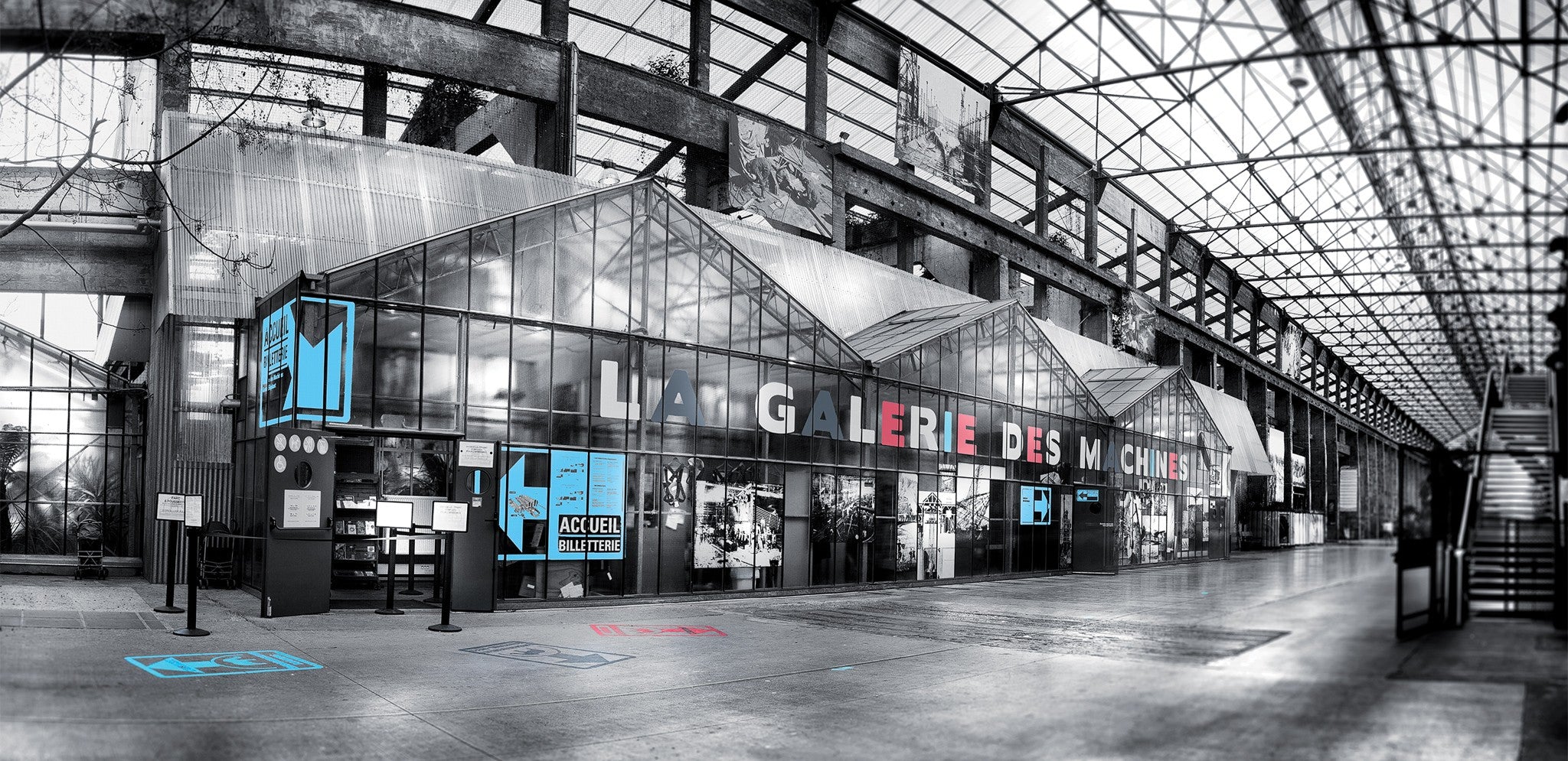 Carte postale DL La Galerie des Machines Nantes