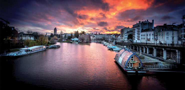 Carte postale DL Ile Versailles Nantes