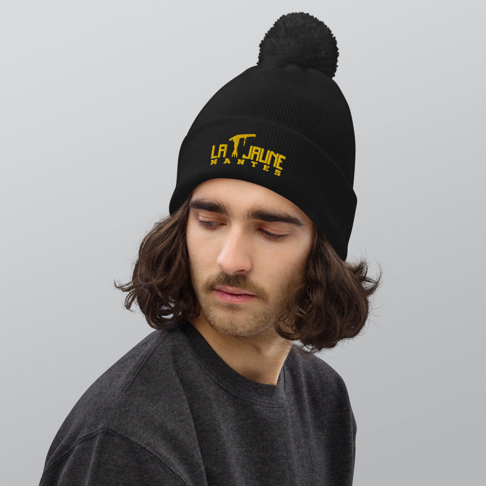 Bonnet à pompon La Grue Jaune