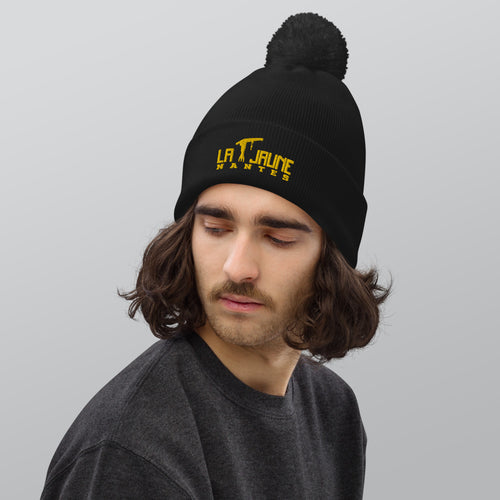 Bonnet à pompon La Grue Jaune