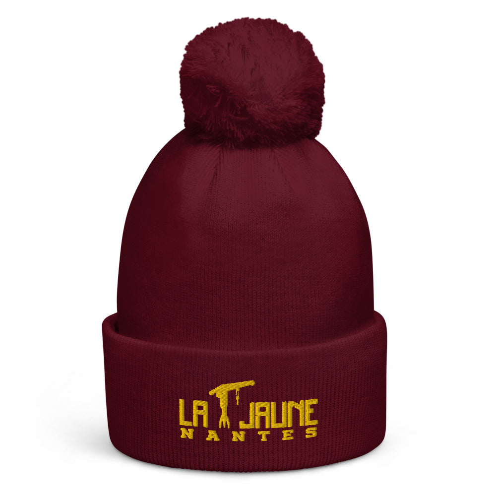 Bonnet à pompon La Grue Jaune