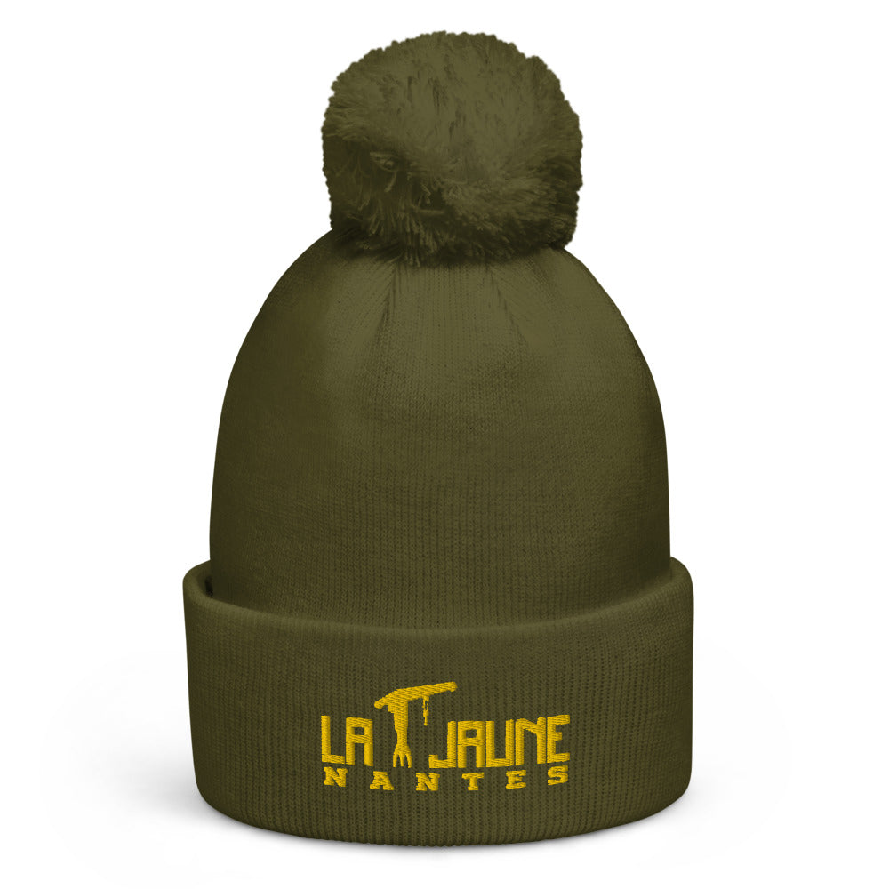Bonnet à pompon La Grue Jaune
